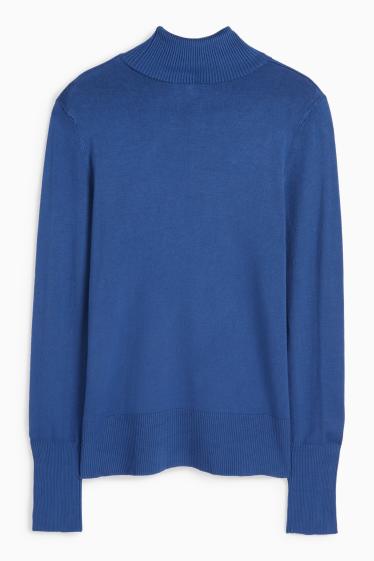 Femmes - Pull - bleu foncé