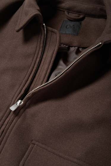 Men - Jacket - dark brown