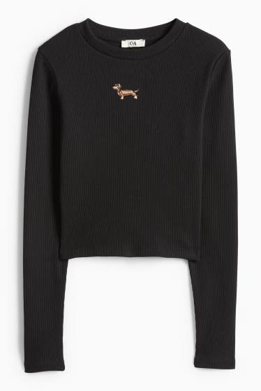 Women - T-shirt - black