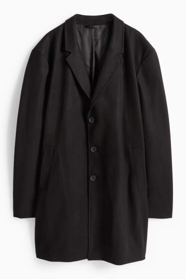 Herren - Mantel - schwarz