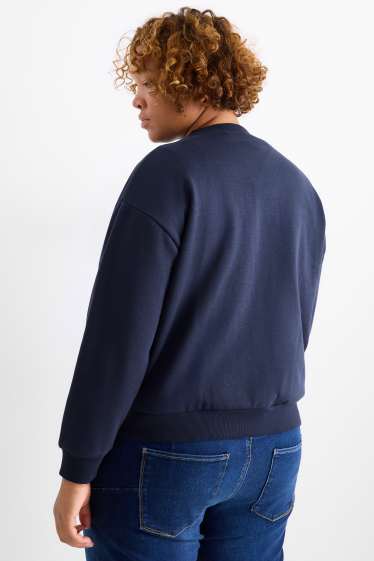 Dames - Sweatshirt - Mickey Mouse - donkerblauw