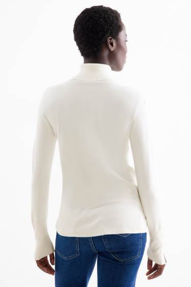 Femmes - Pull - blanc