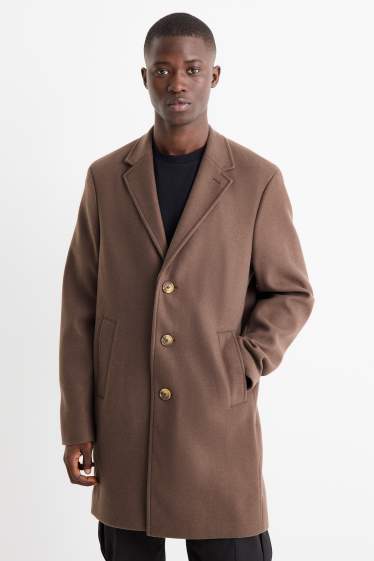 Men - Coat - brown