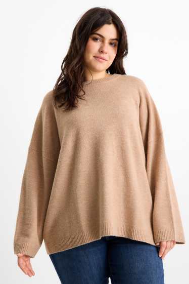 Women - Jumper - light brown