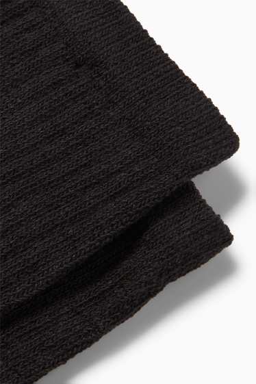 Herren - Multipack 4er - Tennissocken - schwarz