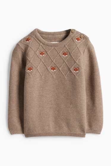 Baby Buben - Fuchs - Baby-Outfit - 2 teilig - hellbraun