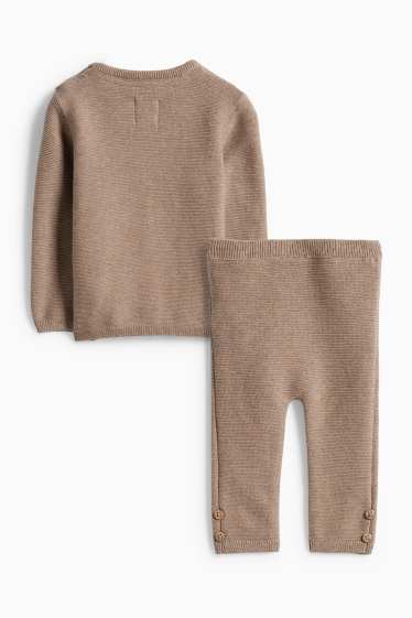Baby Buben - Fuchs - Baby-Outfit - 2 teilig - hellbraun