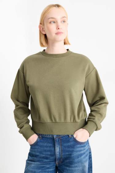 Dames - Sweatshirt - groen