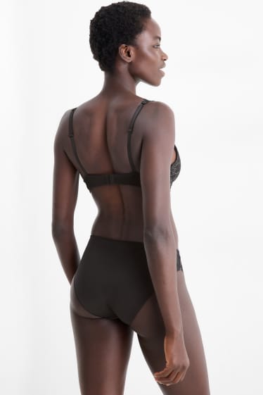 Damen - Slip - schwarz