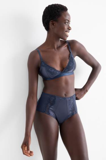 Women - Knickers - dark blue