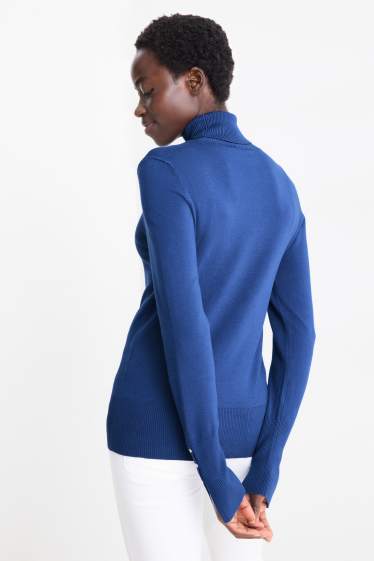Femmes - Pull - bleu foncé