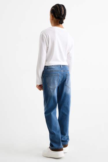 Copii - Băieți - Relaxed jeans - jeans termoizolanți - denim-albastru