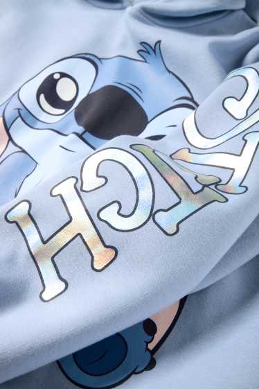 Kinder Mädchen - Lilo & Stitch - Hoodie - hellblau