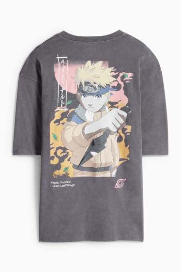Hommes - T-shirt - gris foncé