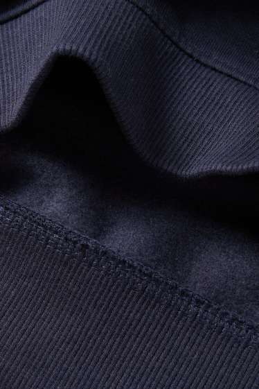 Děti - chlapci - Multipack 2 ks - Minecraft - mikina s kapucí a mikina - tmavomodrá