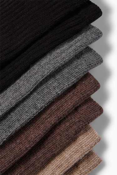 Herren - Multipack 4er - Tennissocken - dunkelbraun