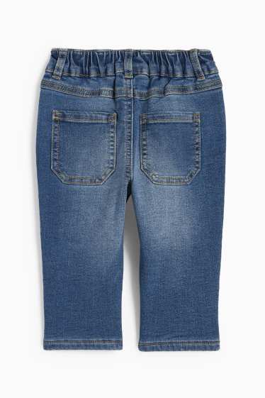 Baby Boys - Wild animals - regular jeans - thermal jeans - blue denim