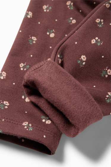 Bébés filles - Petites fleurs - tenue pour bébé - 3 pièces - blanc crème