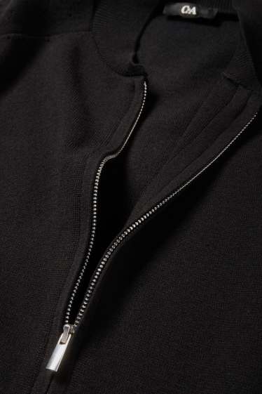 Damen - Strickjacke - schwarz