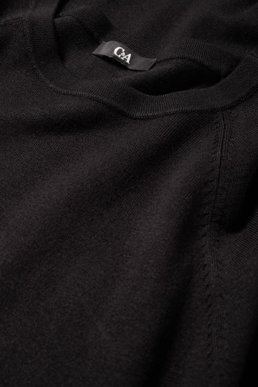 Dona - Vestit de punt - straight fit - negre