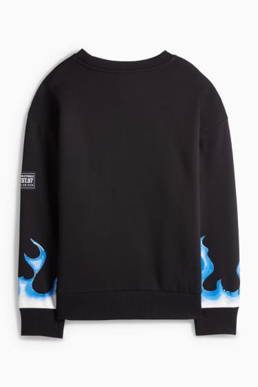 Děti - chlapci - SmileyWorld® - mikina - černá