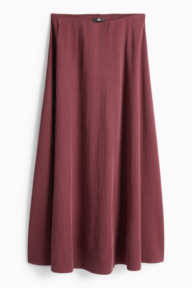 Dames - Rok - bordeaux