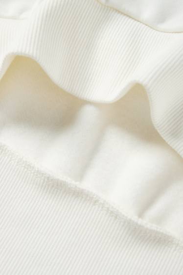 Dames - Rendier - kerstsweatshirt - wit