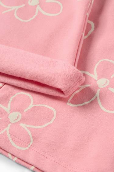 Enfants filles - Minnie Mouse - flared leggings - à fleurs - rose