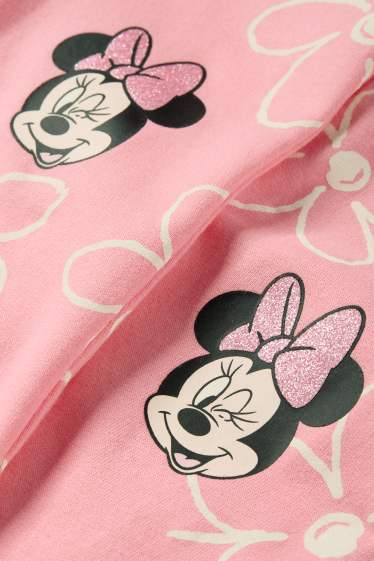 Enfants filles - Minnie Mouse - flared leggings - à fleurs - rose