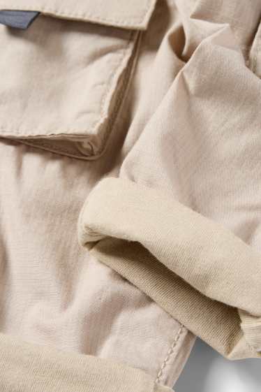 Bébés garçons - Dino - pantalon cargo bébé - beige