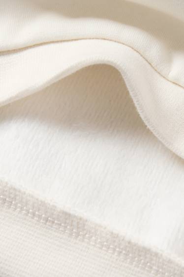 Baby Girls - Minnie Mouse - baby outfit - plush-lined - 3 piece - white / rose