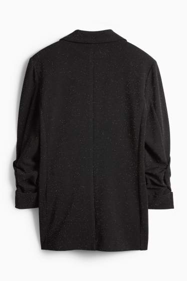 Femmes - Blazer de bureau - regular fit - noir