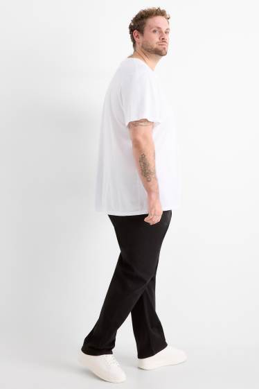 Men - Thermal trousers - regular fit - black