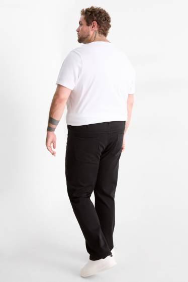 Men - Thermal trousers - regular fit - black