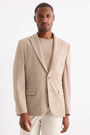 Herren - Sakko - Slim Fit - Flex - beige
