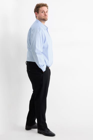 Men - Chinos - tapered fit - black