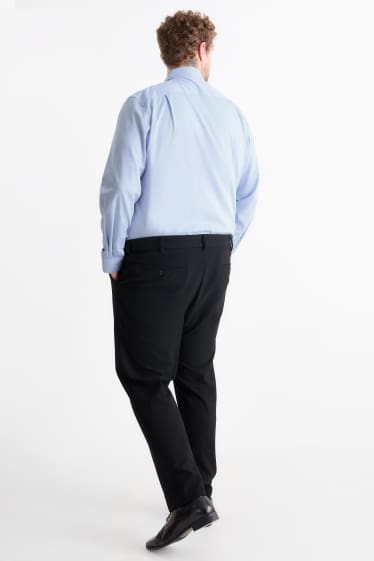 Men - Chinos - tapered fit - black
