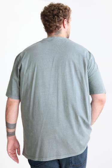 Men - T-shirt - relaxed fit - gray