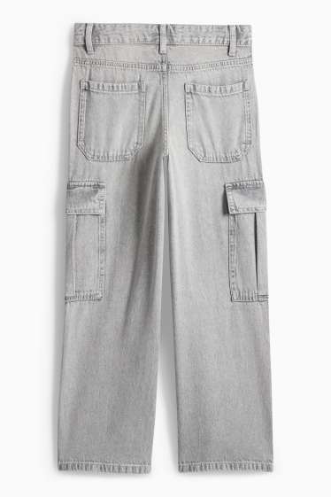 Kinderen: jongens - Cargojeans - jeanslichtgrijs