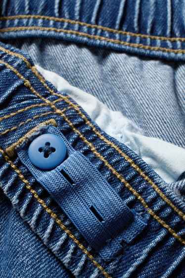 Kinder Jungen - Cargo Jeans - jeansblau