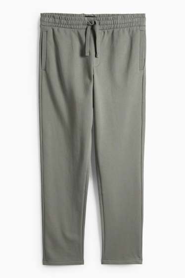 Pánské - Teplákové kalhoty - khaki