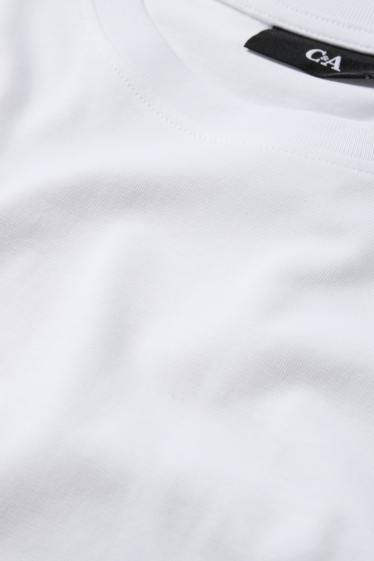 Herren - Multipack 2er - Langarmshirt - Regular Fit - weiss