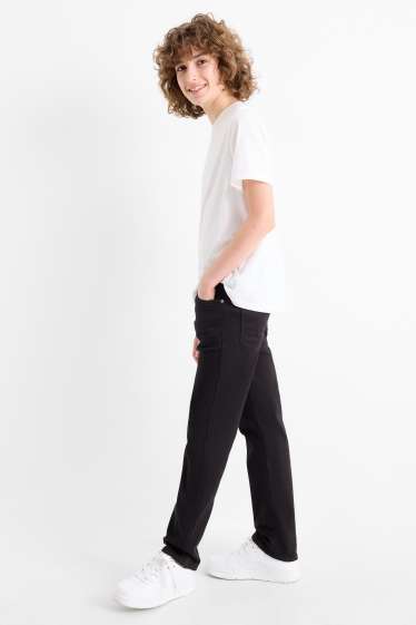 Enfants garçons - Pantalon chaud - noir