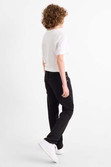 Enfants garçons - Pantalon chaud - noir