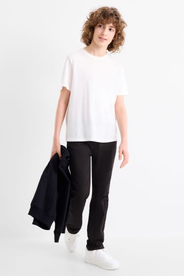 Enfants garçons - Pantalon chaud - noir