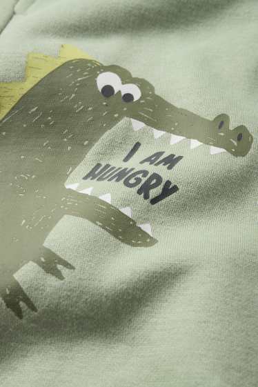 Enfants garçons - Crocodile - pantalon de jogging - vert clair