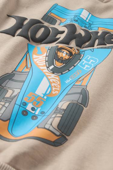 Kinderen: jongens - Hot Wheels - hoodie - beige