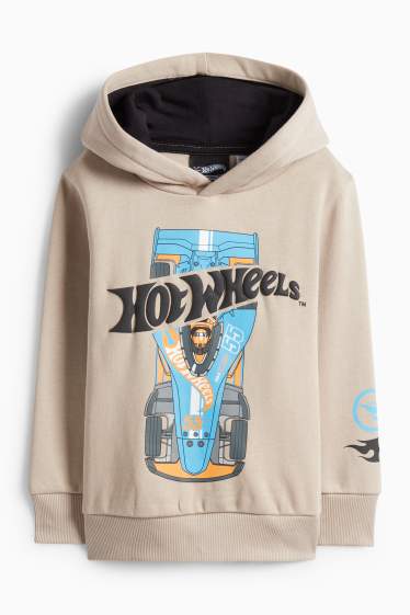Kinderen: jongens - Hot Wheels - hoodie - beige