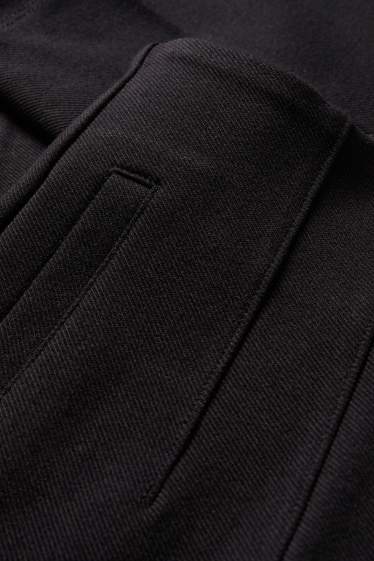 Femei - Pantaloni de stofă - talie înaltă - slim fit - negru