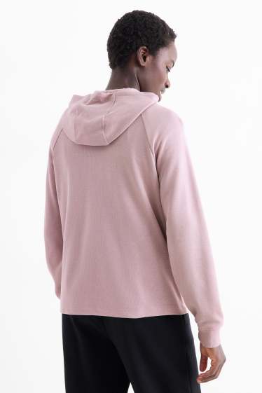 Damen - Funktionsjacke mit Kapuze - hellviolett